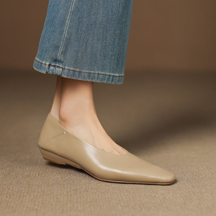 Amira Ballerine in pelle genuina