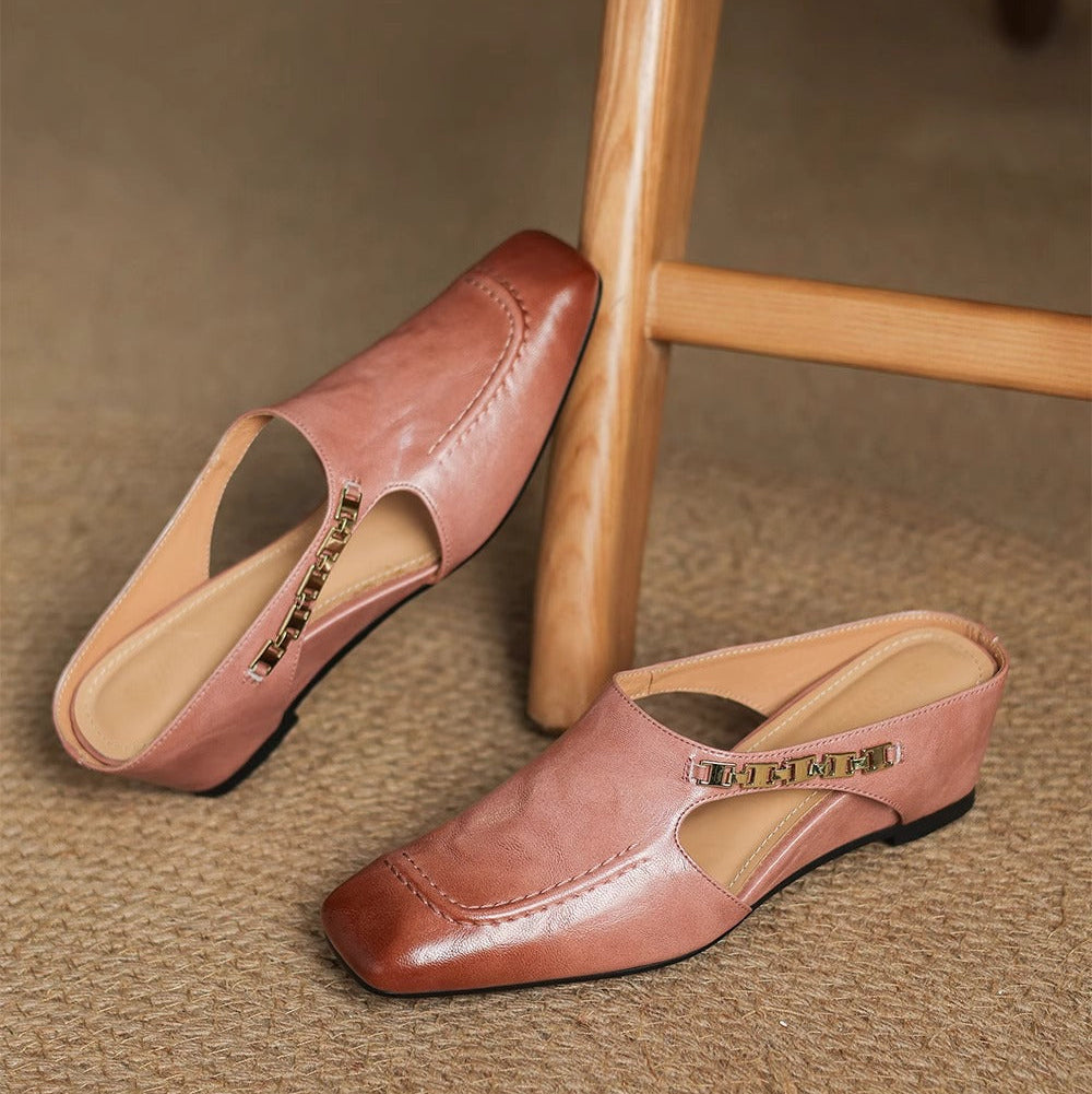 Mule in pelle Avella