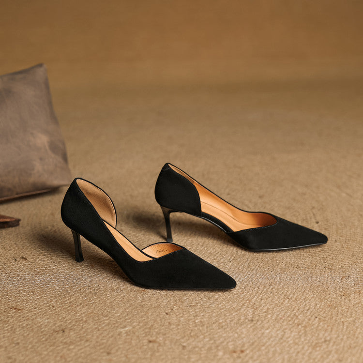Avella Tacchi in pelle autentica