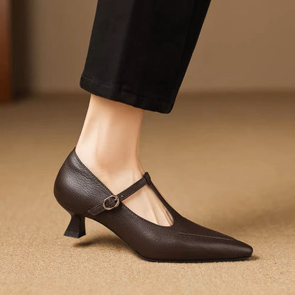 Tacchi in pelle autentica Bior