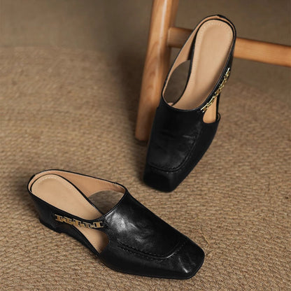 Mule in pelle Avella