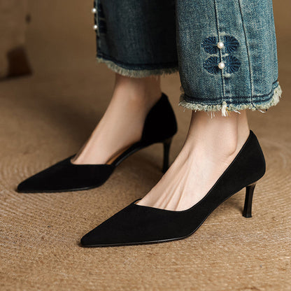 Avella Tacchi in pelle autentica