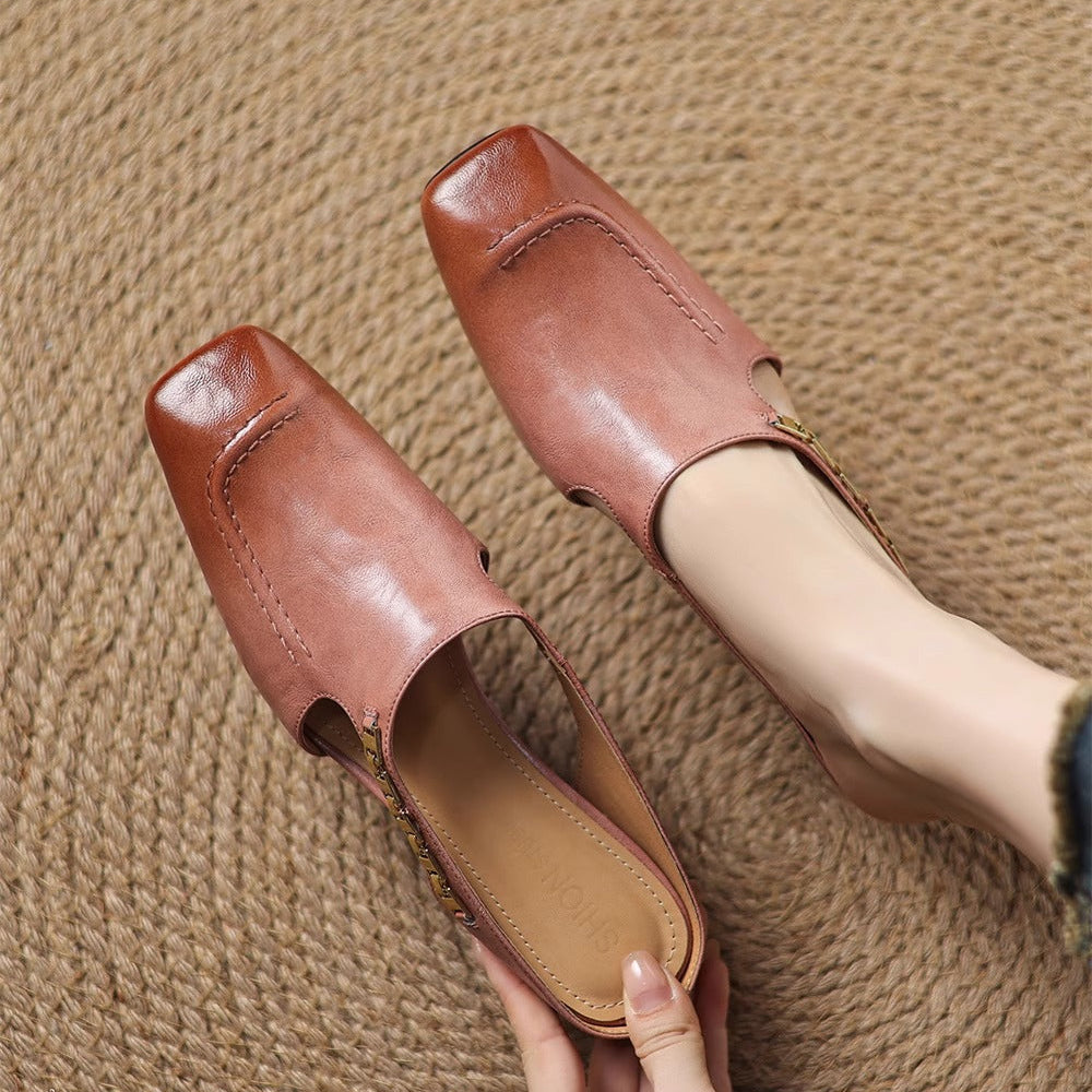 Mule in pelle Avella