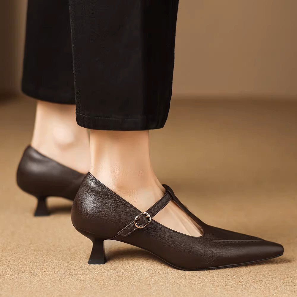 Tacchi in pelle autentica Bior