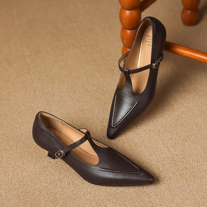 Tacchi in pelle autentica Bior