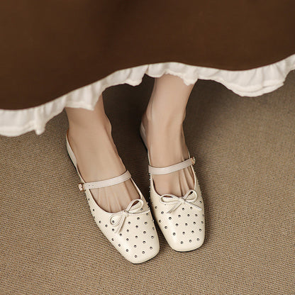 Belle mule in pelle genuina