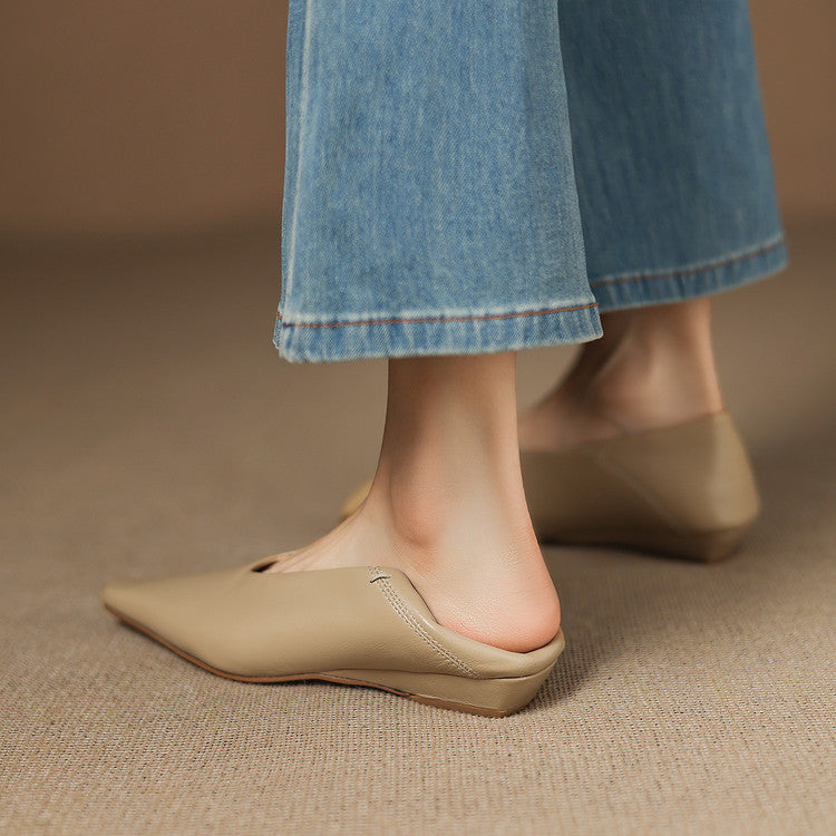 Amira Ballerine in pelle genuina