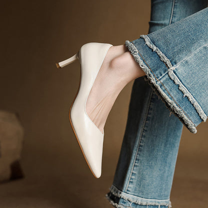 Avella Tacchi in pelle autentica
