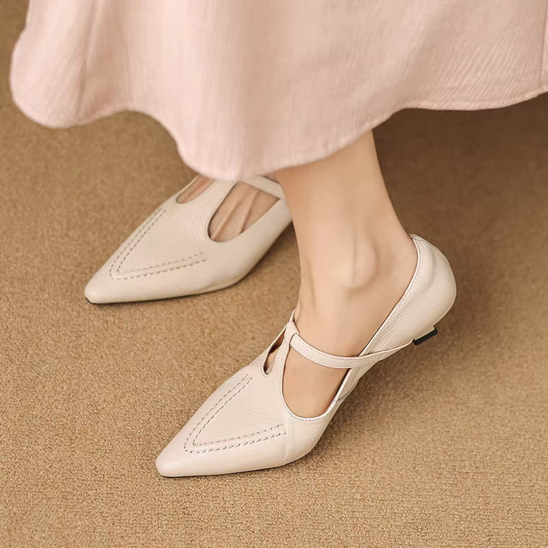 Tacchi in pelle autentica Bior