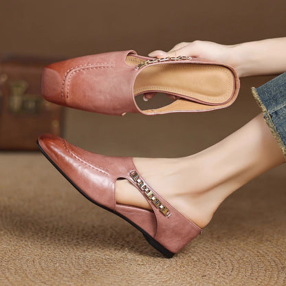 Mule in pelle Avella
