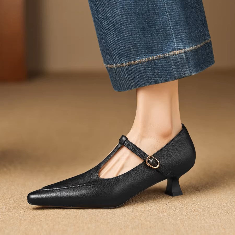 Tacchi in pelle autentica Bior