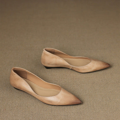 Arla Ballerine in pelle autentica