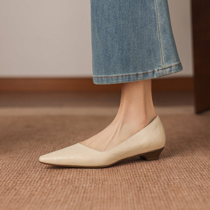 Brisa Décolleté in pelle autentica