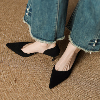 Avella Tacchi in pelle autentica