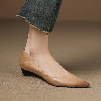 Arla Ballerine in pelle autentica