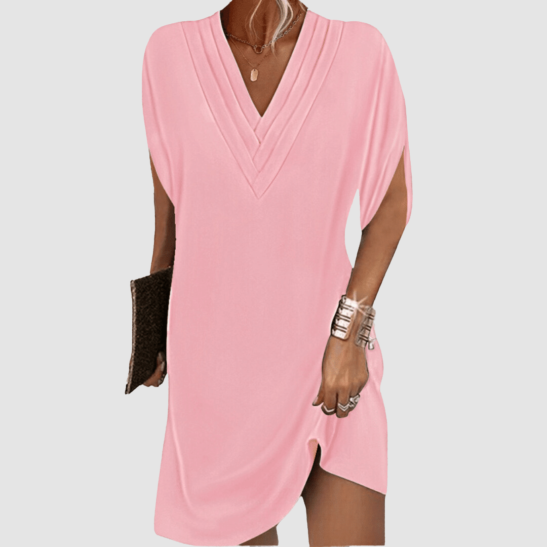 Alysa™ Vestito elegante a mezza manica