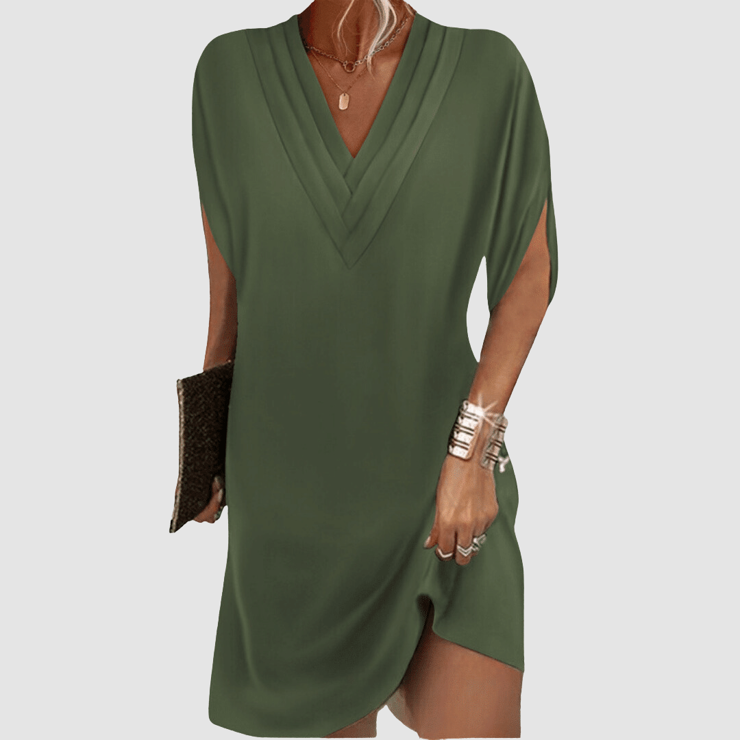 Alysa™ Vestito elegante a mezza manica