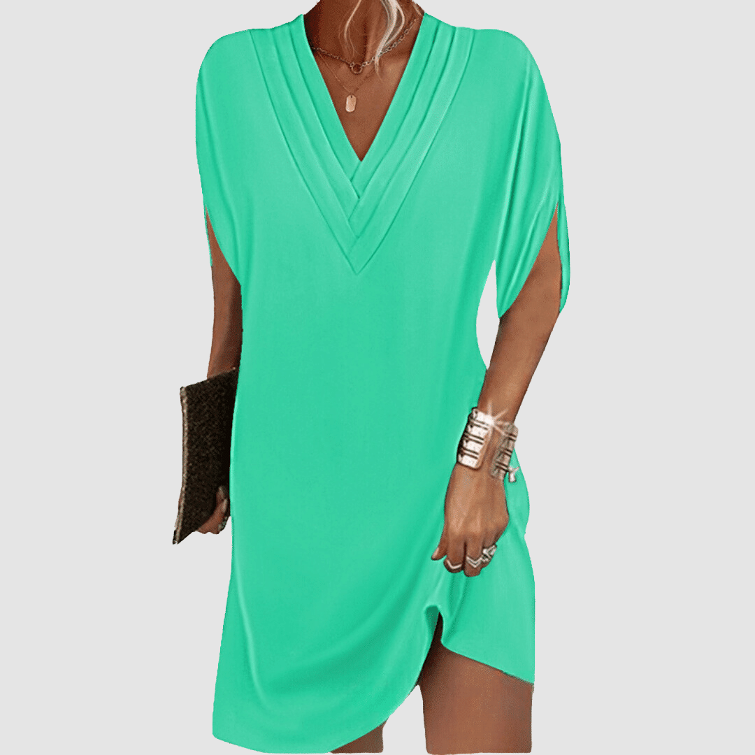 Alysa™ Vestito elegante a mezza manica