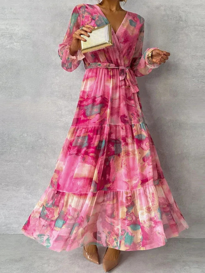Sophie | Abito floreale elegante