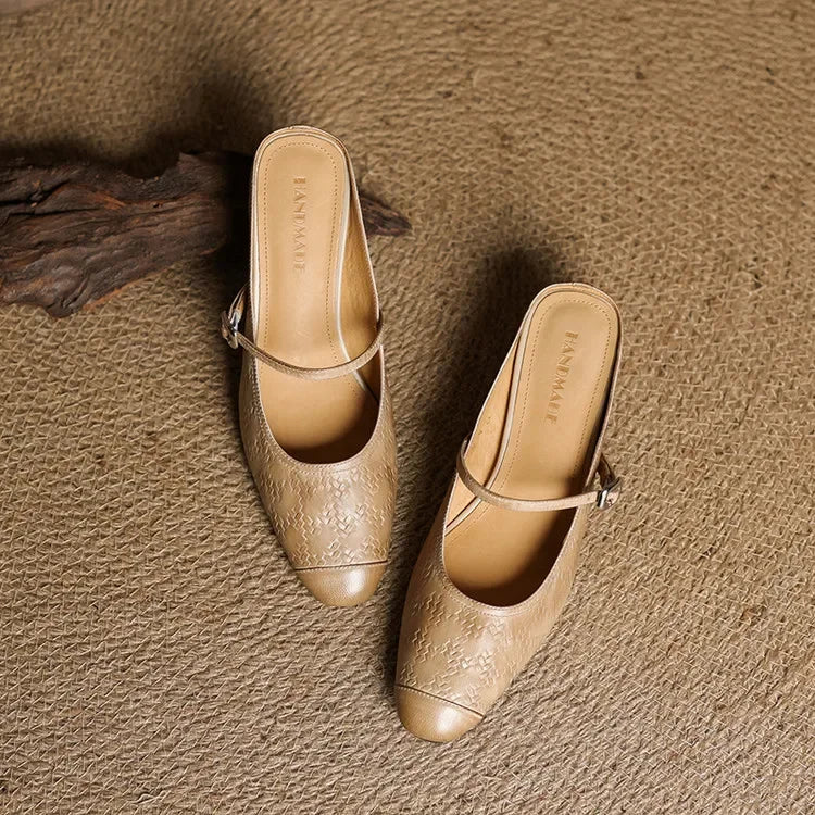 Becky Mules in pelle genuina