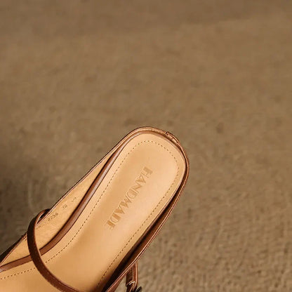 Becky Mules in pelle genuina