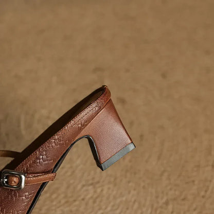 Becky Mules in pelle genuina