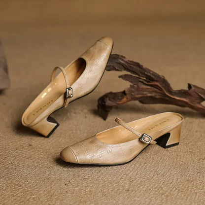 Becky Mules in pelle genuina