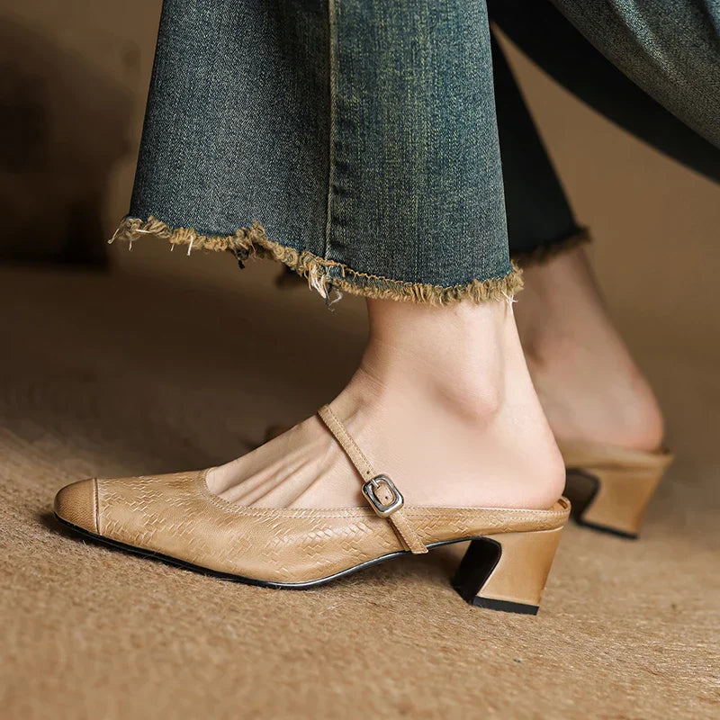 Becky Mules in pelle genuina