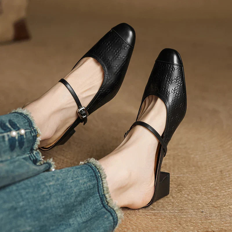 Becky Mules in pelle genuina