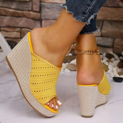 Sandali con zeppa Amelie