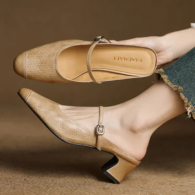 Becky Mules in pelle genuina
