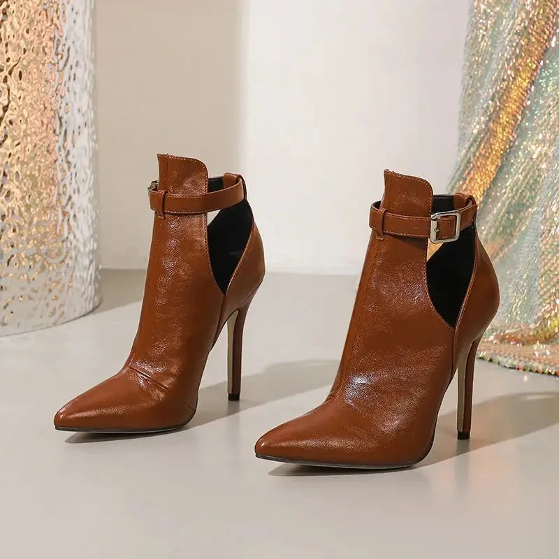 Chloe Tacchi alti in pelle