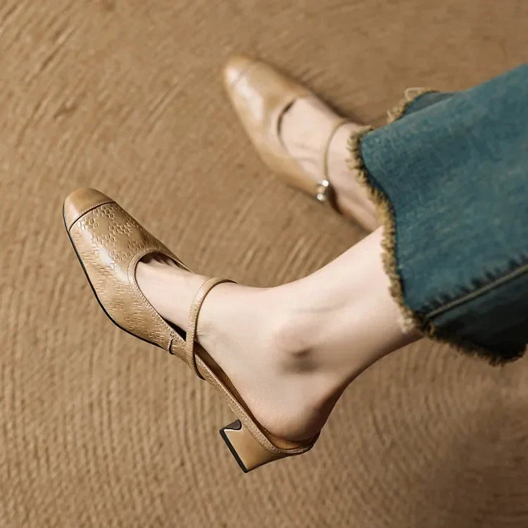 Becky Mules in pelle genuina