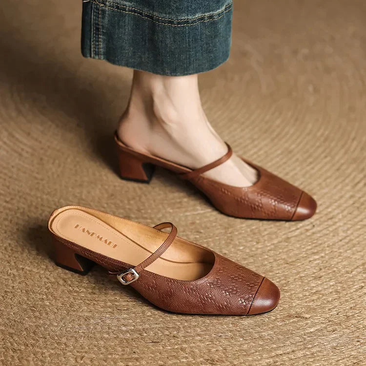 Becky Mules in pelle genuina