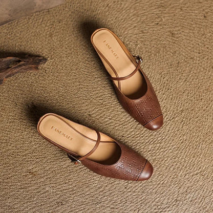 Becky Mules in pelle genuina