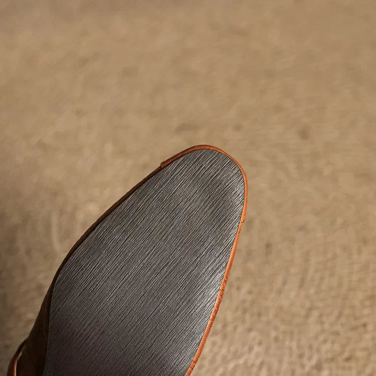 Becky Mules in pelle genuina