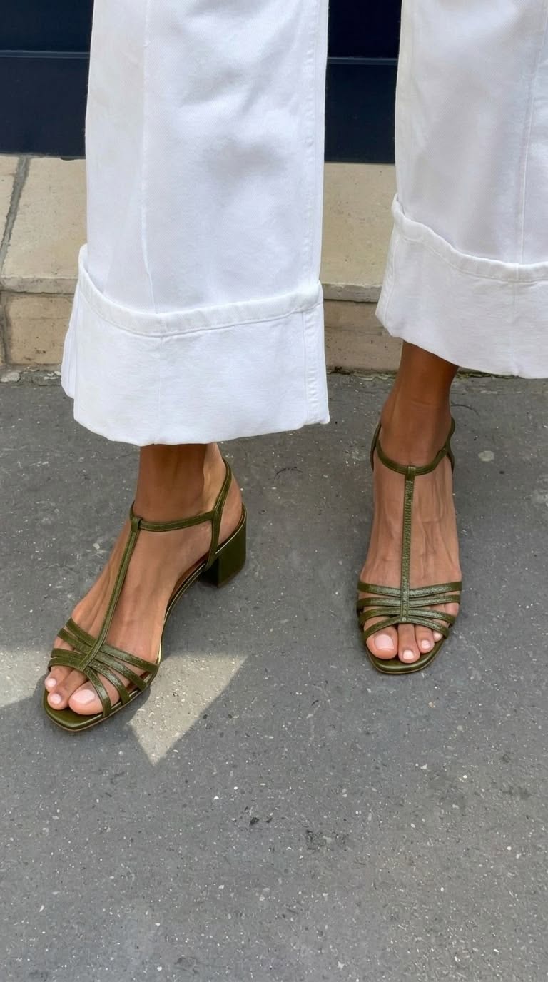 Allegra | Sandali dorati, Eleganza quotidiana