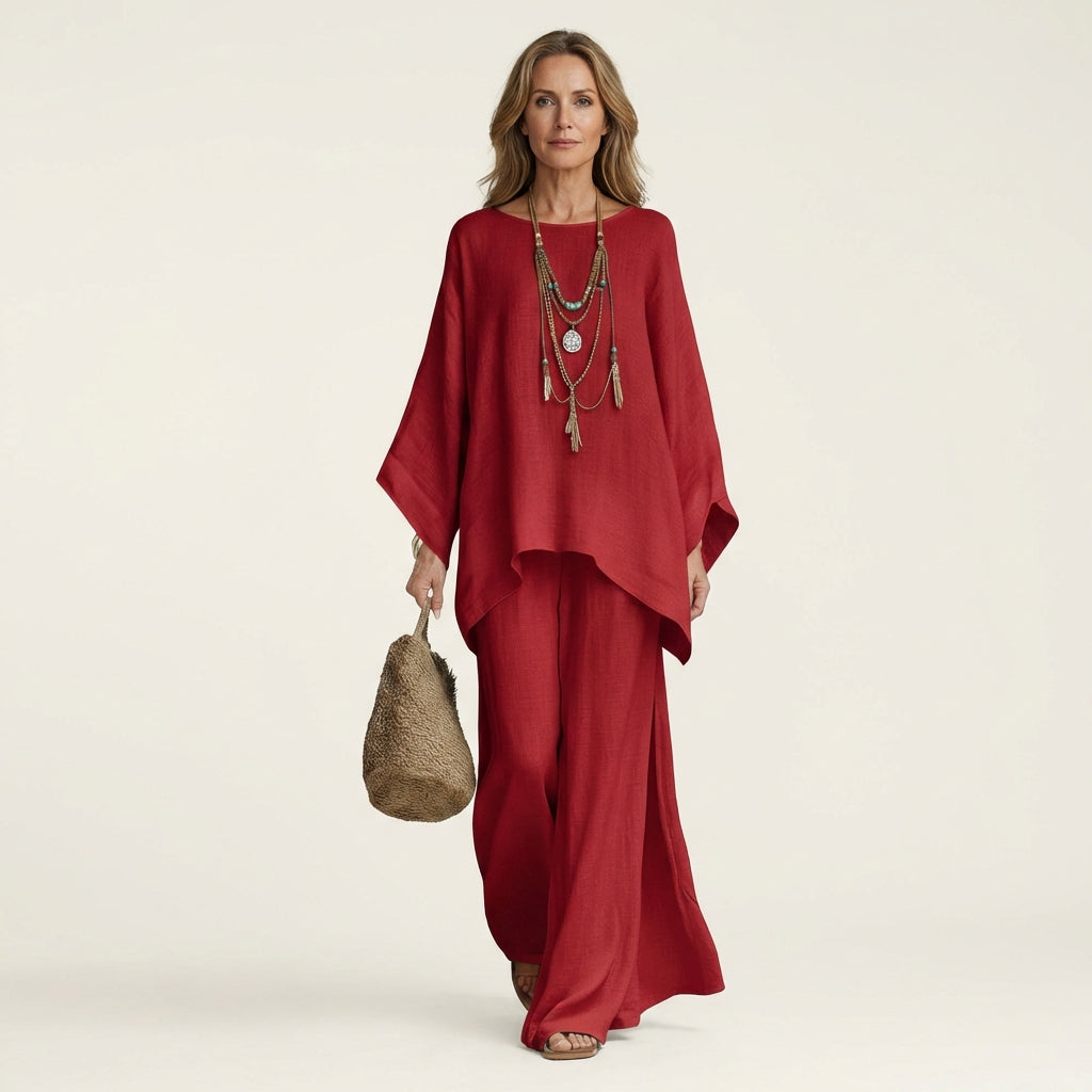 Majolie | Set Boho in misto lino